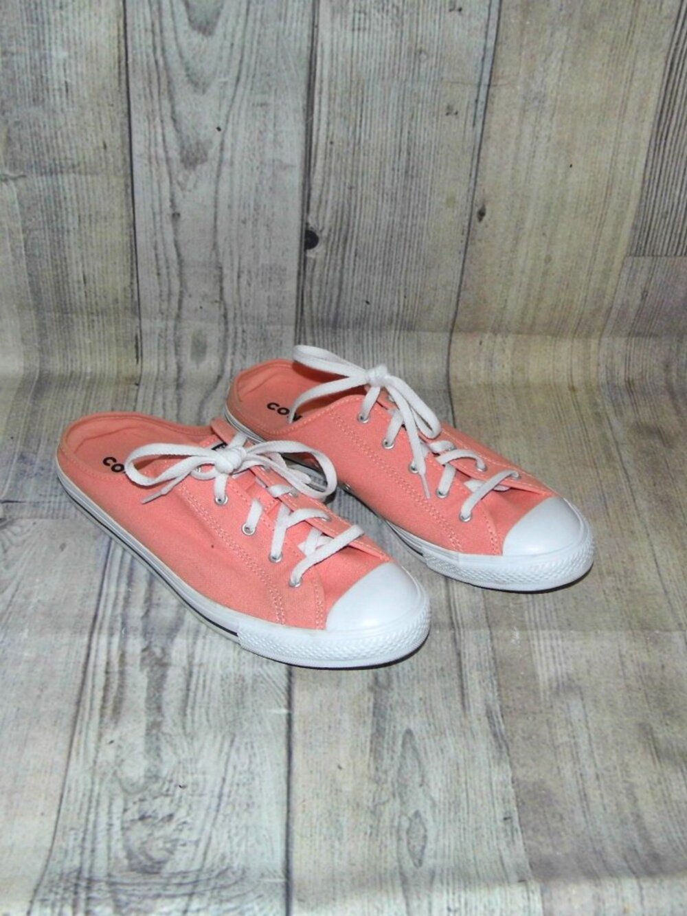 CONVERSE Chuck Taylor All Star Dainty Mule Pink Quartz Sneakers Womens Size 9